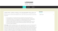 Desktop Screenshot of lookami.com